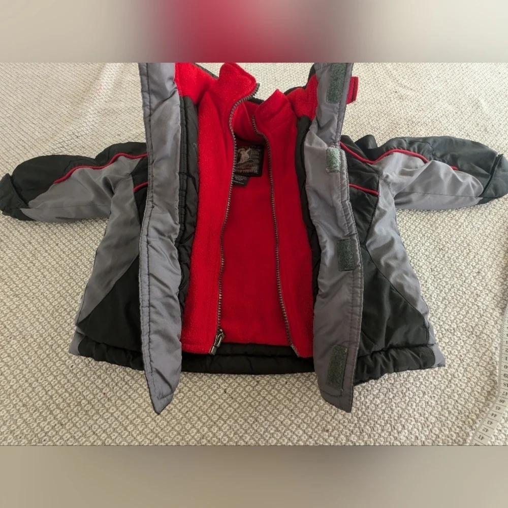 ZeroXposur Black and Gray Kids Puffer Jacket